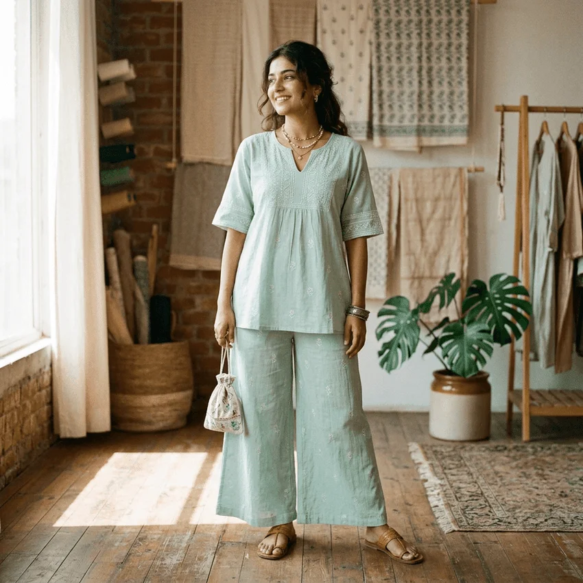 Cotton Co-ord Set
