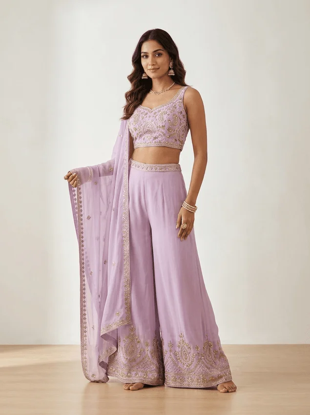 Pastel Georgette Set