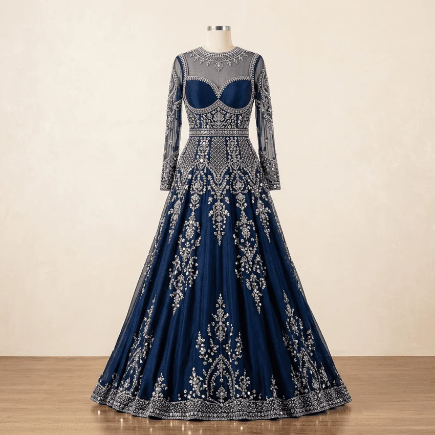 Designer Cocktail Gown